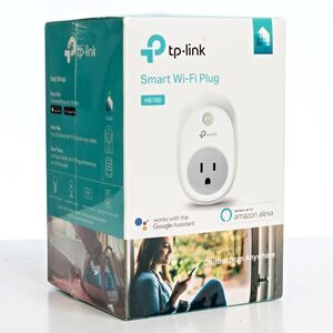 TP-Link Kasa Smart HS100 WiFi Smart Plug, Classic 1-Pack White - Factory Sealed